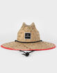 BRIXTON Alpha Square Mens Lifeguard Straw Hat image number 1