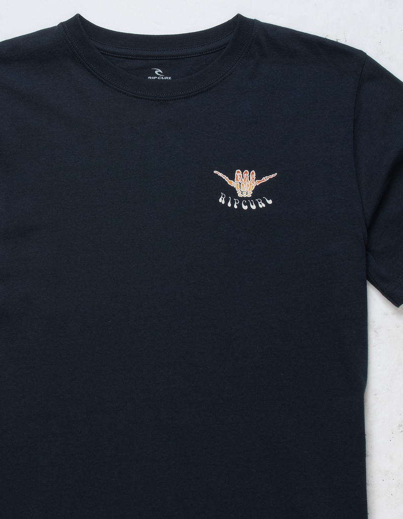 RIP CURL Skeleton Shaka Boys Tee image number 3