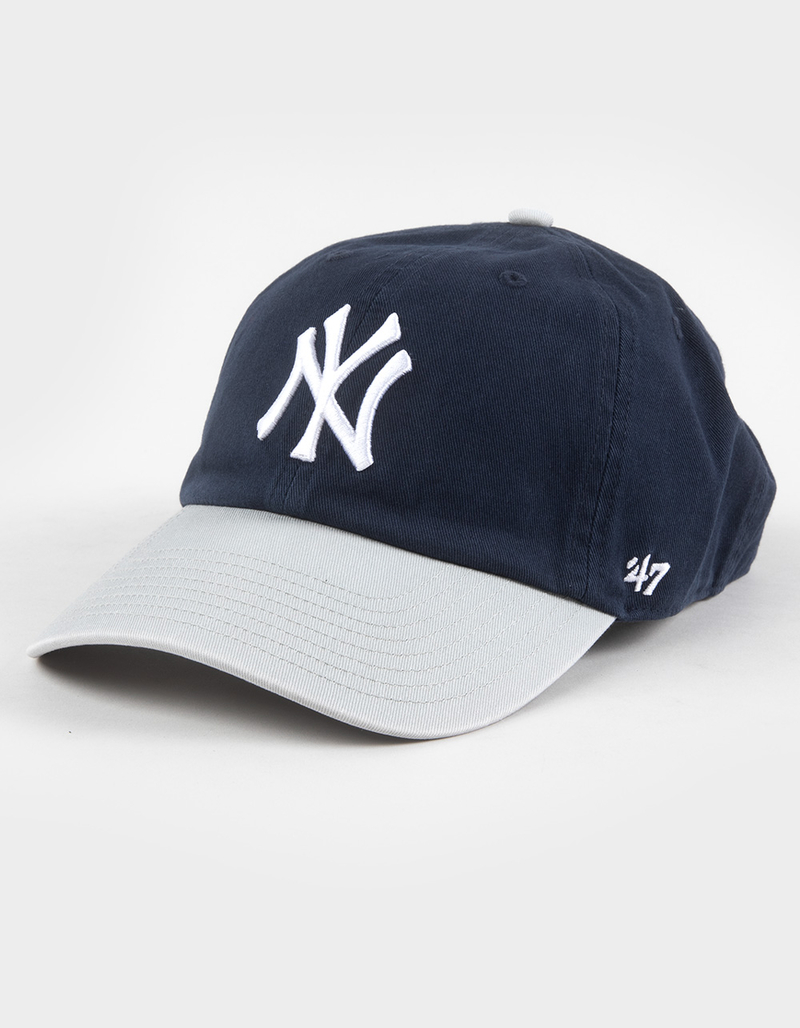 47 BRAND New York Yankees Two Tone '47 Clean Up Strapback Hat image number 0
