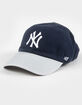 47 BRAND New York Yankees Two Tone '47 Clean Up Strapback Hat image number 1