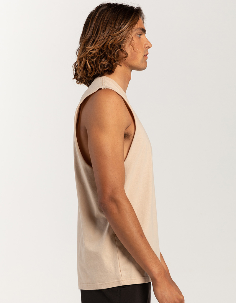 RSQ Mens Solid Muscle Tee image number 3