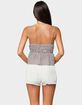 EDIKTED Zahara Gingham Babydoll Top image number 3