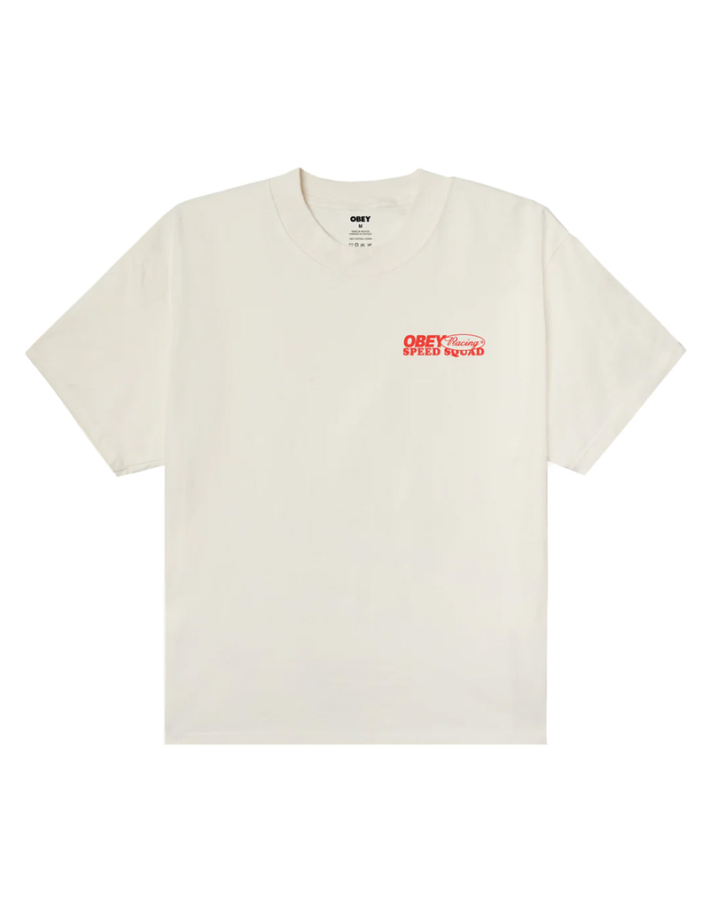 OBEY Speed Squad Mens Heavyweight Tee image number 1