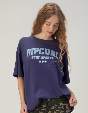 RIP CURL Varsity Sports Womens Heritage Tee Primary Image