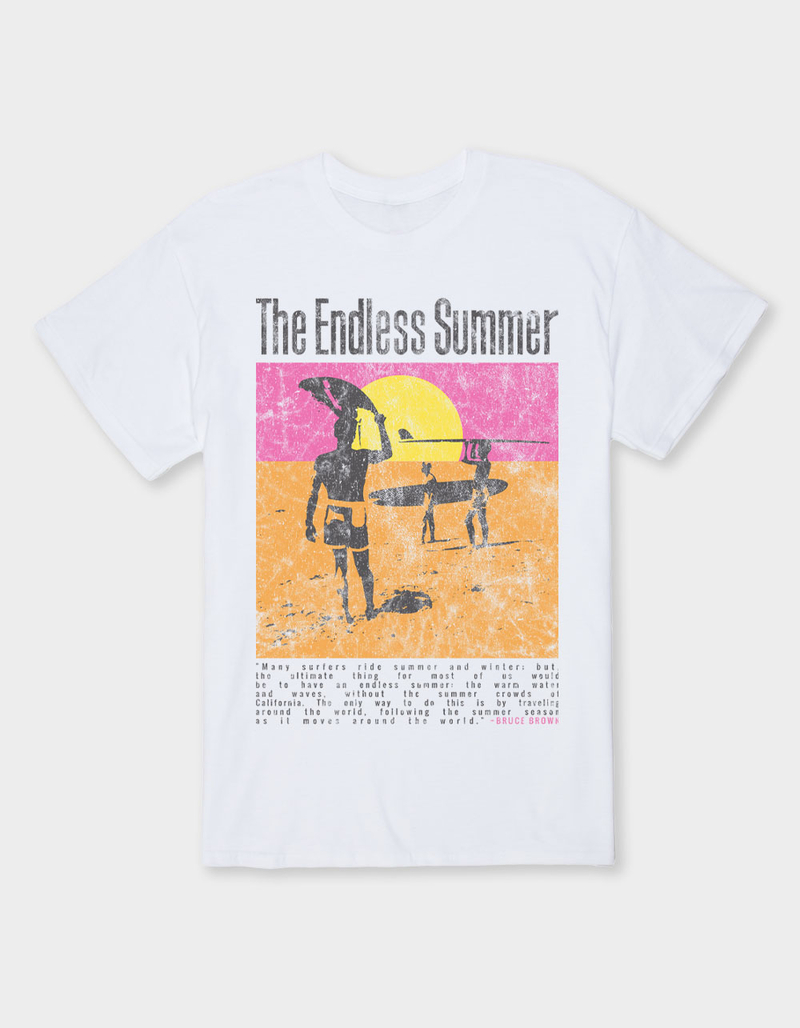 THE ENDLESS SUMMER Bruce Brown Quote Unisex Tee image number 0