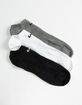 NIKE Everyday Lightweight 3 Pack No Show Crew Socks image number 1