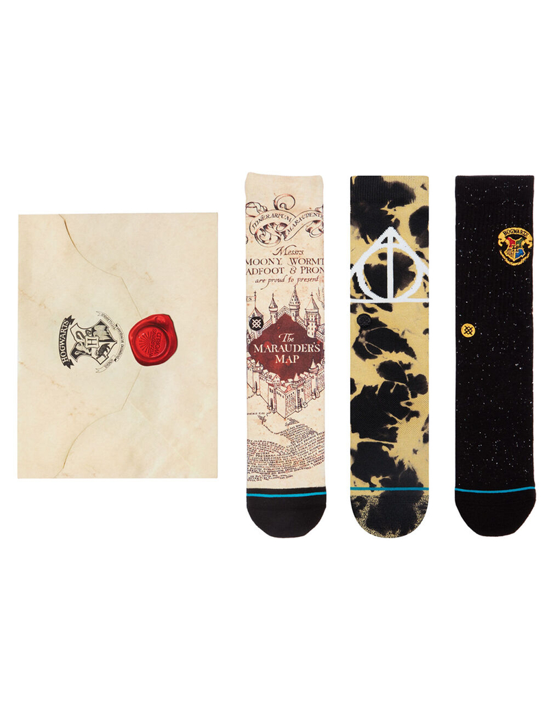 STANCE Harry Potter Sorting Hat Mens Crew Socks Box Set image number 0