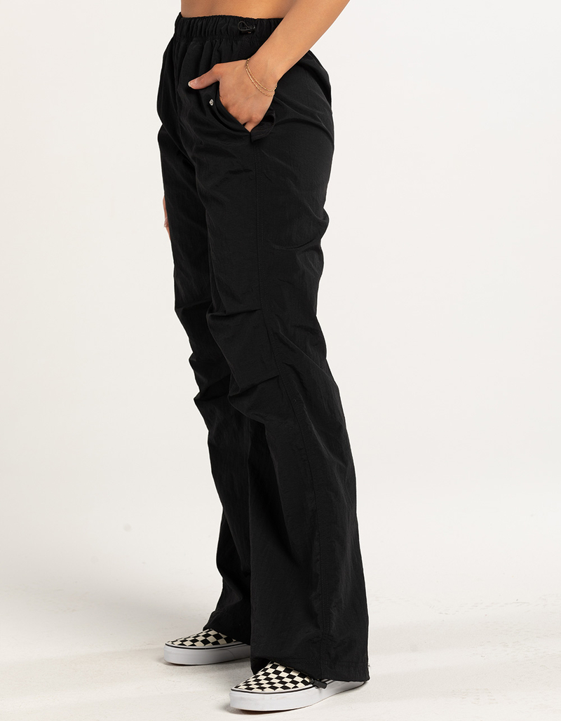 LOVE TREE Womens Nylon Parachute Pants image number 2
