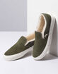 VANS Suede & Sherpa Classic Slip-On Shoes image number 4