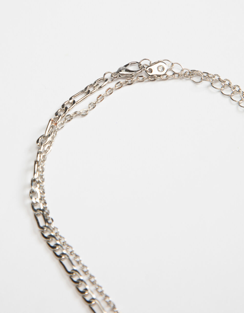 FULL TILT Layered Heart & Toggle Necklace image number 2