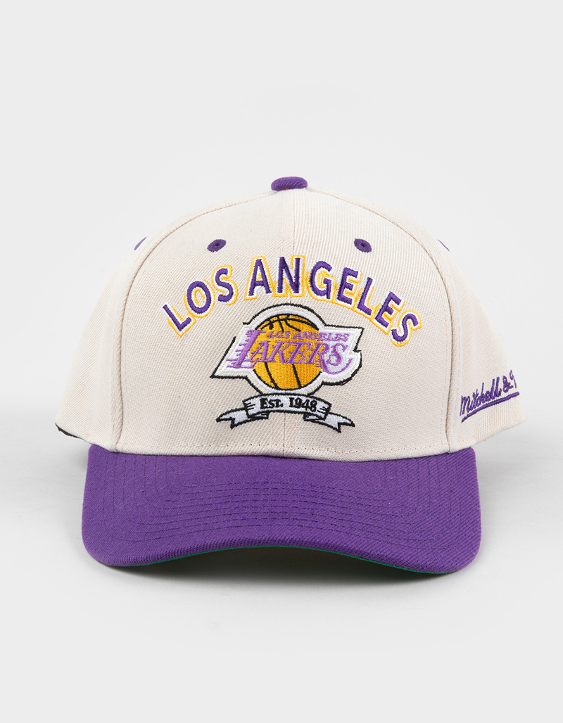MITCHELL & NESS Los Angeles Lakers Snapback Hat image number 1