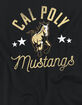 CALIFORNIA POLYTECHNIC STATE UNIVERSITY Official Mustangs Womens Cropped Tee image number 4