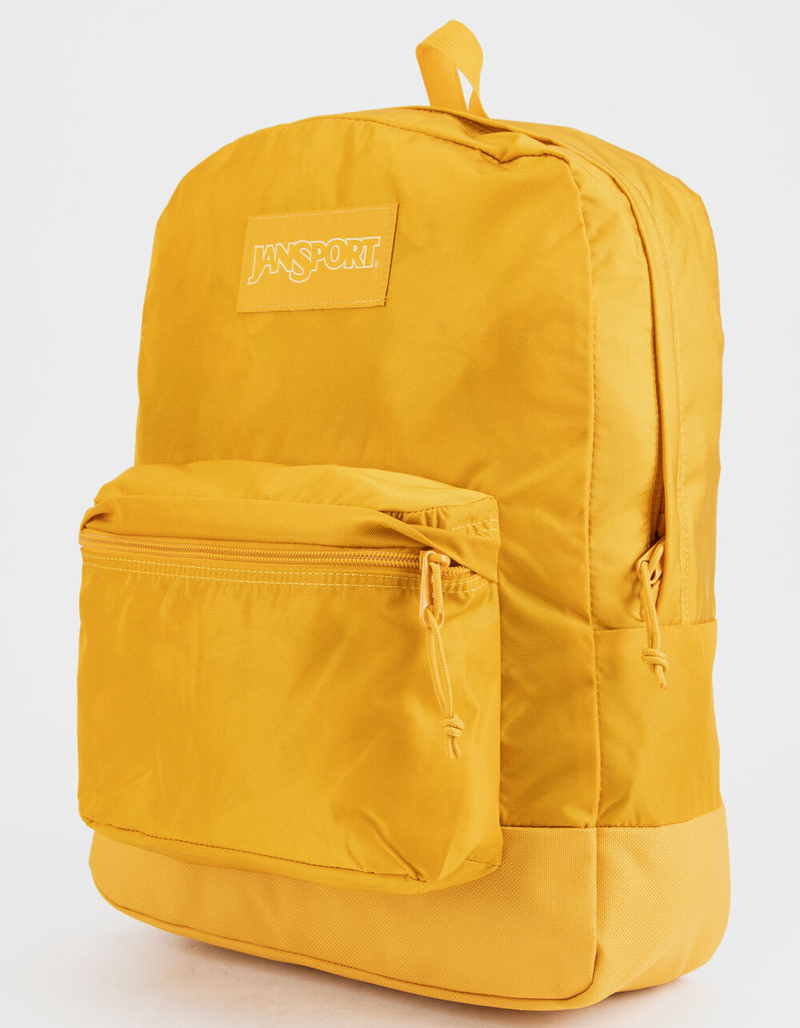 JANSPORT Mono SuperBreak English Mustard Yellow Backpack image number 1
