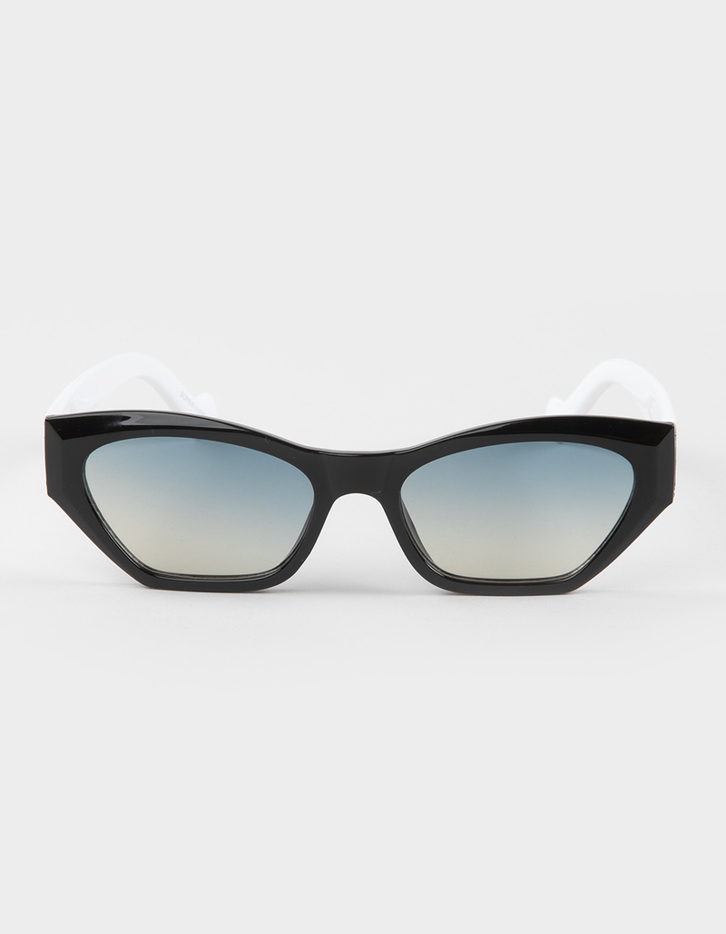 RSQ Supernova Cat Eye Light Gradient Sunglasses image number 1