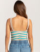 FULL TILT Mitered Stripe Womens Cami image number 4