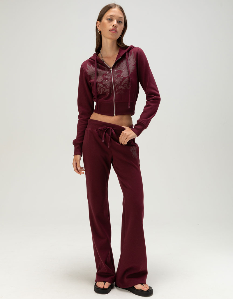 FULL TILT Wing Graphic Womens Zip-Up Hoodie image number 1