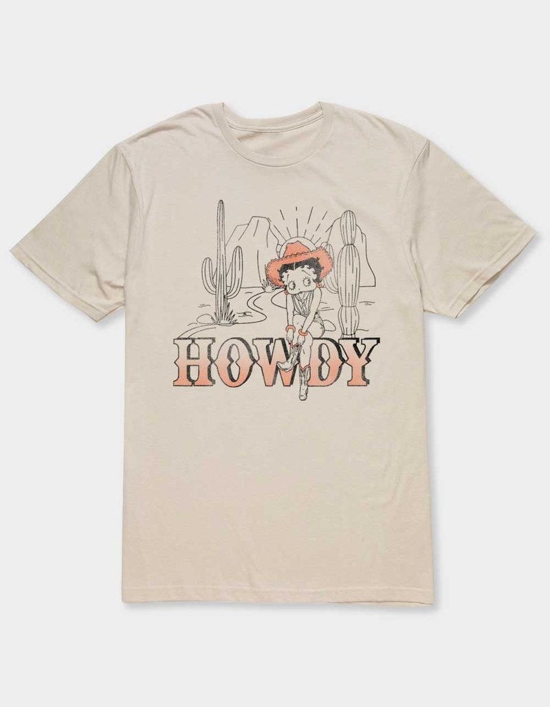 BETTY BOOP Howdy Desert Unisex Tee image number 0