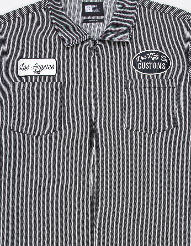 LIRA Garage Mens Zip-Up Shirt image number 5