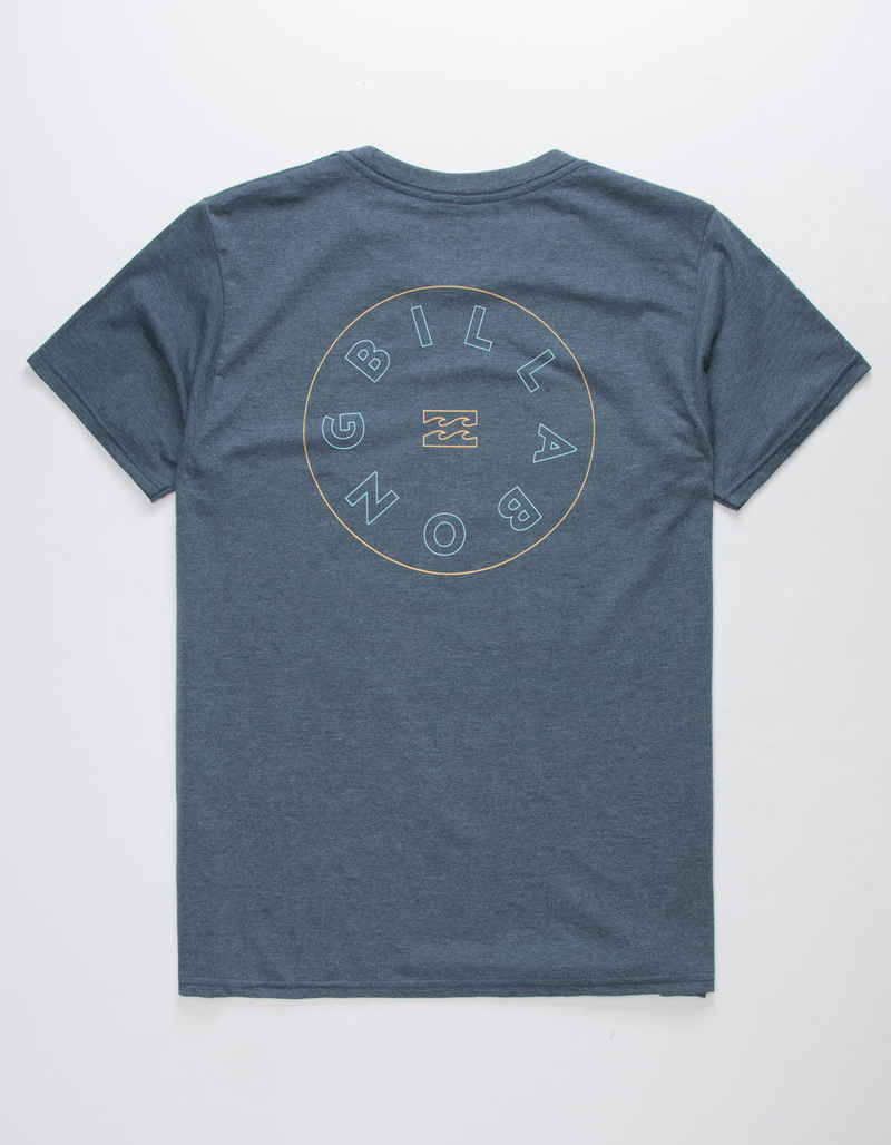 BILLABONG Roto Heather Navy Mens T-Shirt image number 0