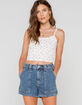 BDG Urban Outfitters Womens Denim Skate Shorts image number 1
