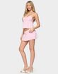 EDIKTED Selene Lacey Mini Skort image number 4