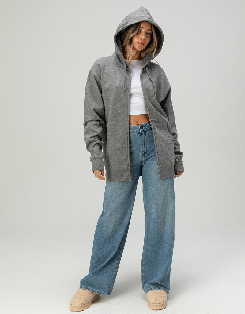 SANTA CRUZ Scrawl Dot Womens Zip-Up Hoodie image number 3
