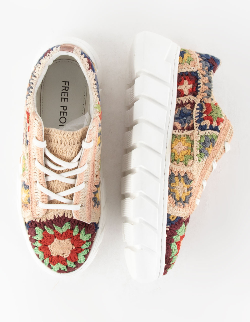 FREE PEOPLE Catch Me Crochet Womens Shoes image number 4