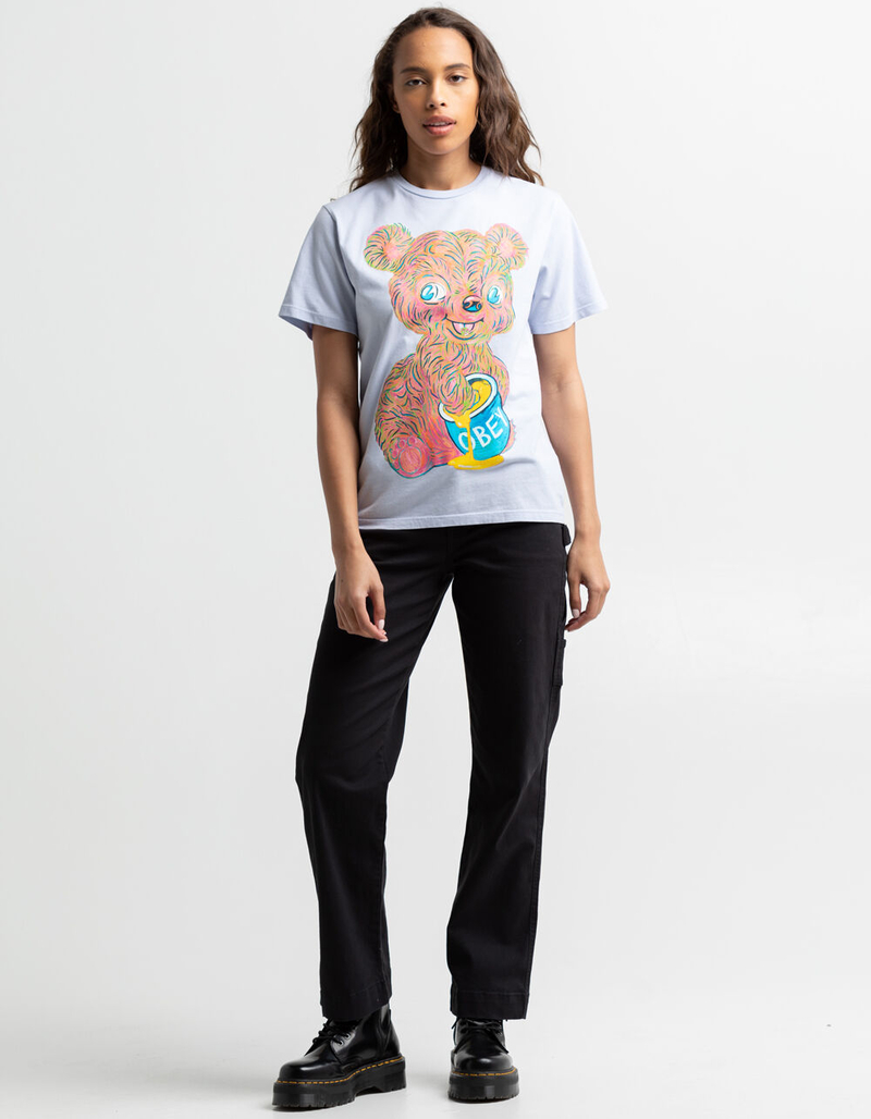 OBEY Honey Bear Oversized Womens Tee image number 5