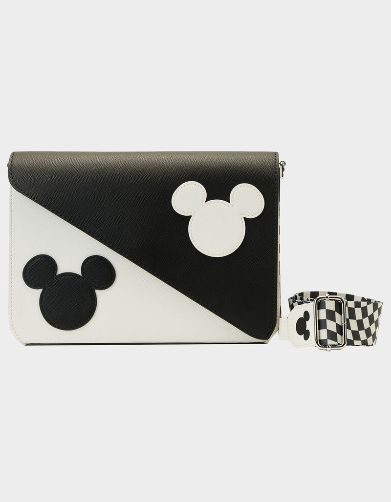 LOUNGEFLY x Disney Mickey Mouse Y2K Yin and Yang Crossbody Bag image number 0