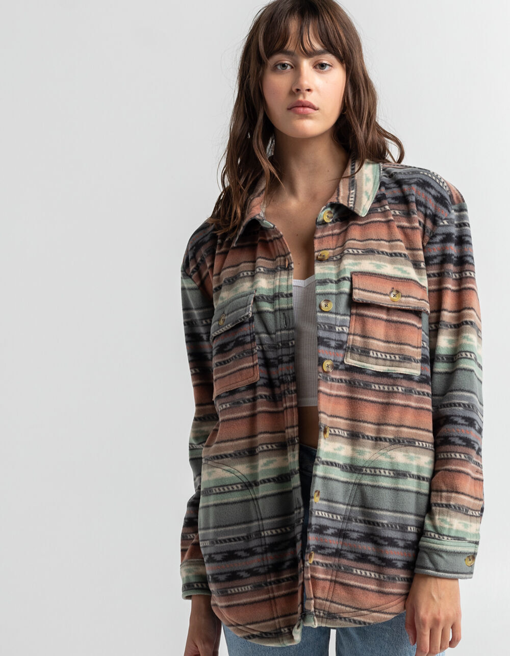 O'NEILL Collins Superfleece Shacket 