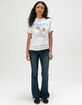 RIOT SOCIETY x Peanuts Snoopy Football Womens Tee image number 2