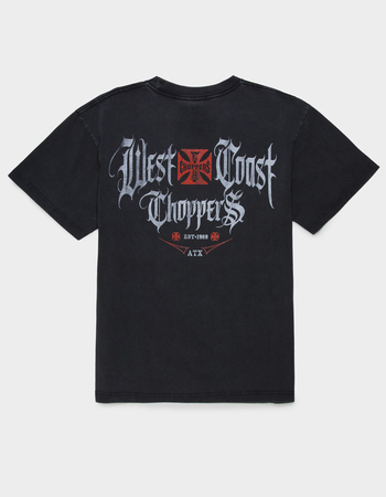 WEST COAST CHOPPERS Script Mens Tee Primary Image