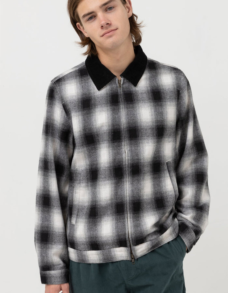 RHYTHM James Mens Midweight Flannel Jacket image number 1