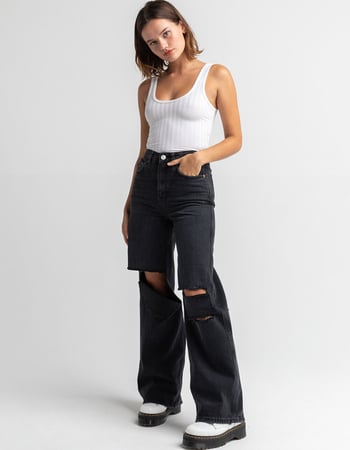 BDG Urban Outfitters Ripped Womens Puddle Jeans Primary Image
