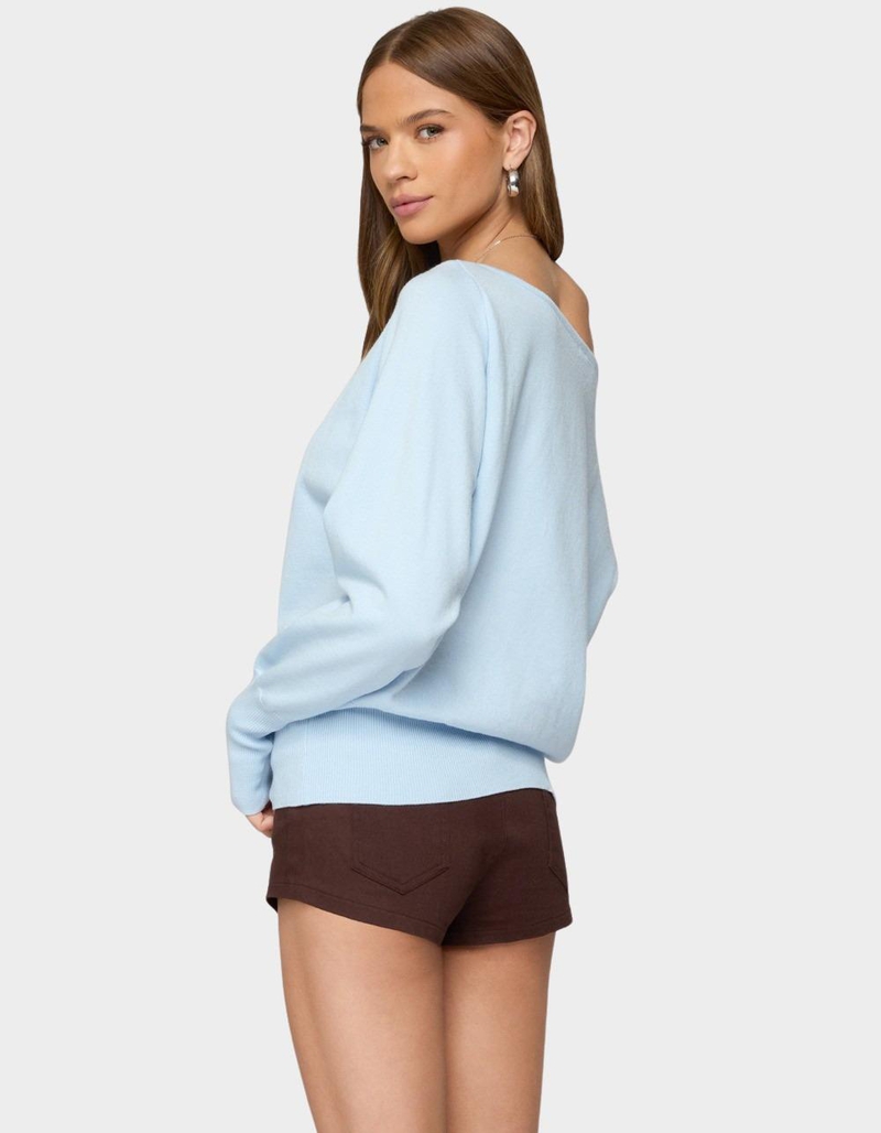 EDIKTED Off Shoulder Oversized Sweater image number 2