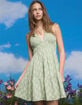 PATRONS OF PEACE Tampa Womens Halter Dress image number 6