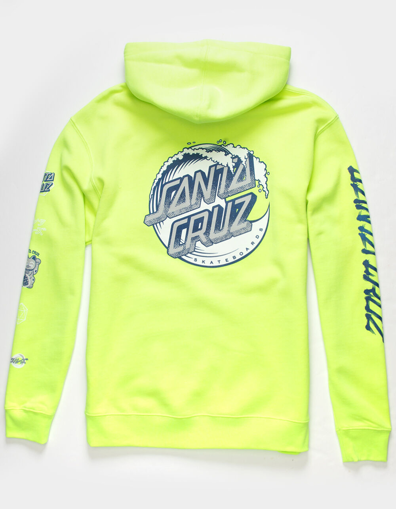 SANTA CRUZ Stipple Wave Dot Mens Hoodie image number 0