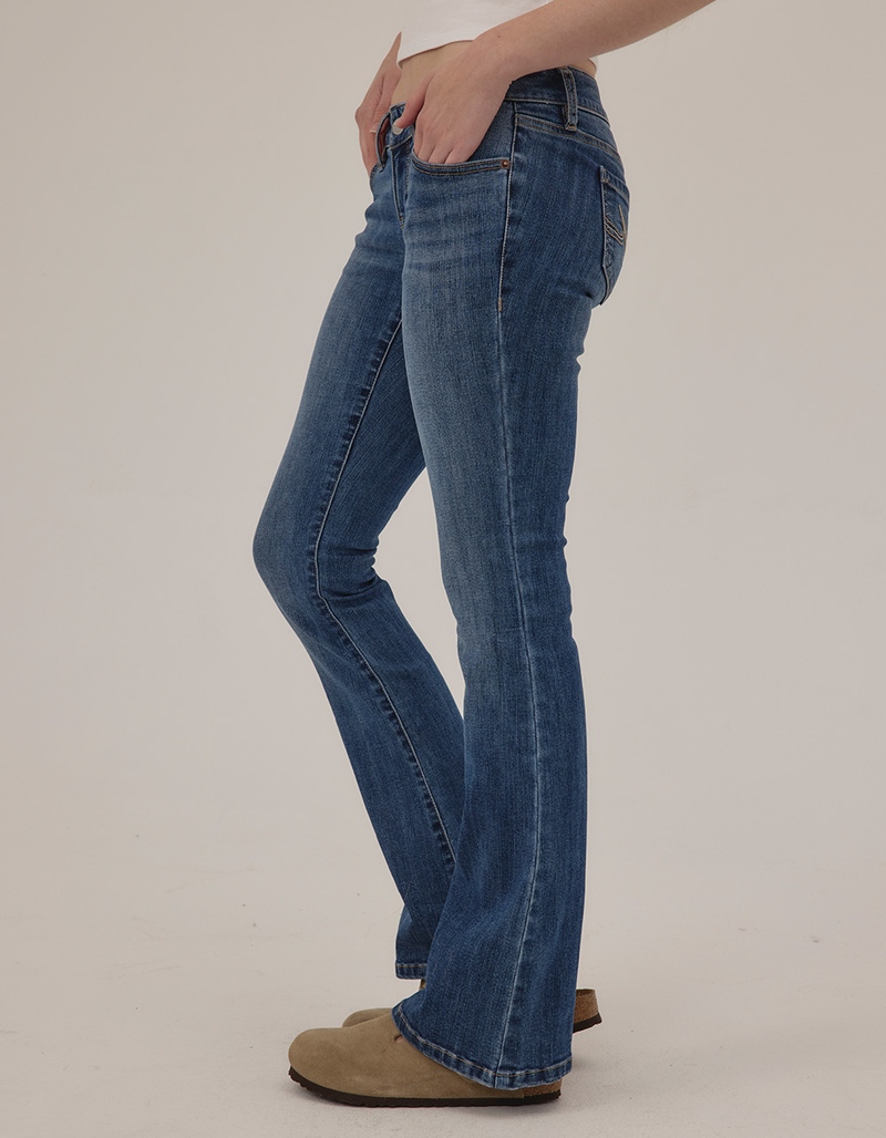 RSQ Ultra Low Rise Womens Bootcut Jeans image number 2