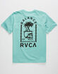 RVCA Bad Palms Mint Boys T-Shirt image number 1