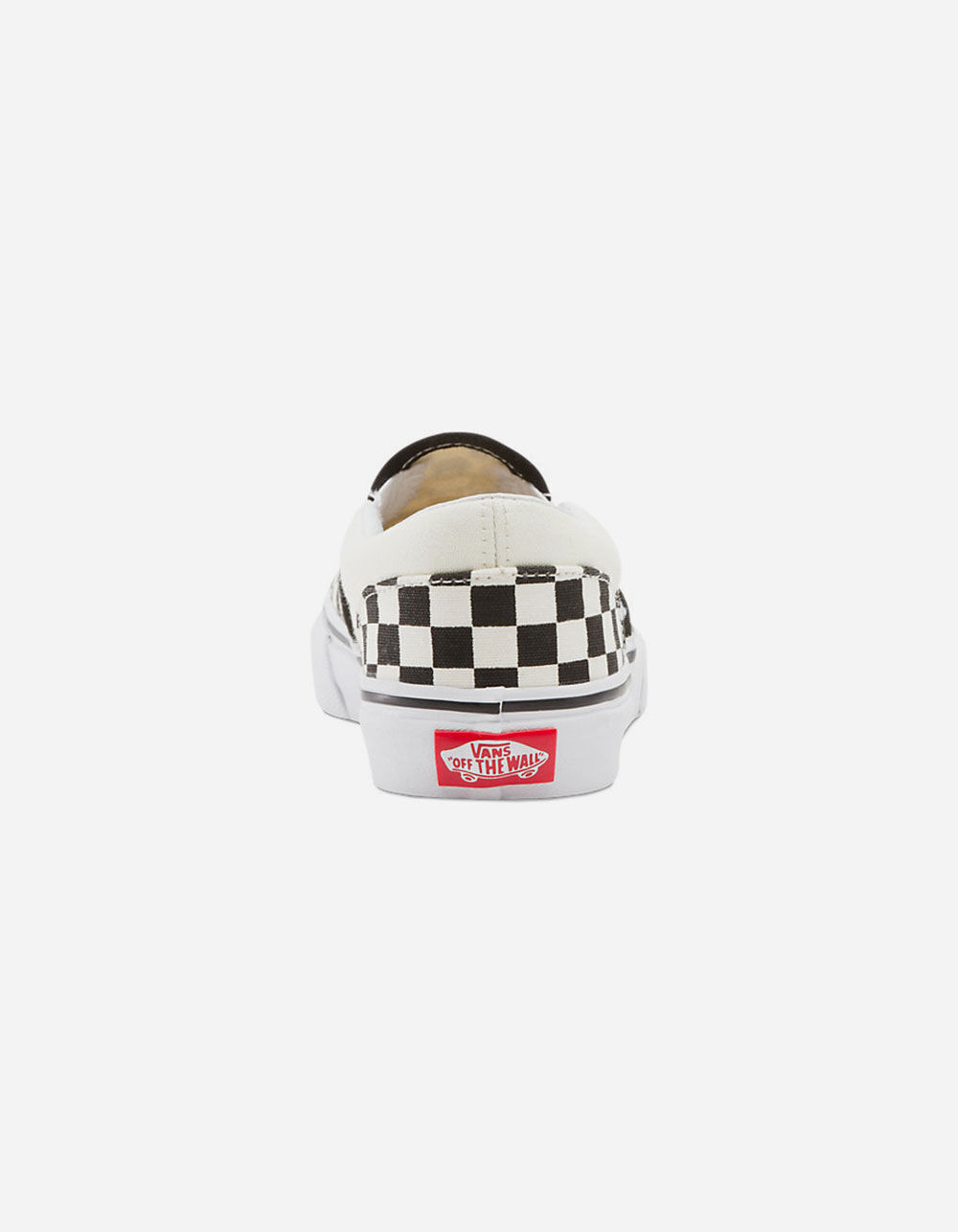 VANS Checkerboard Classic Kids Slip-On Shoes - BLACK | Tillys