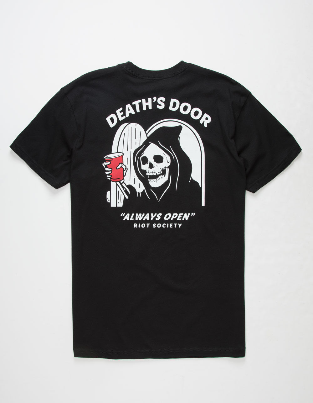 RIOT SOCIETY Death's Door Mens T-Shirt - BLACK - L | Tillys