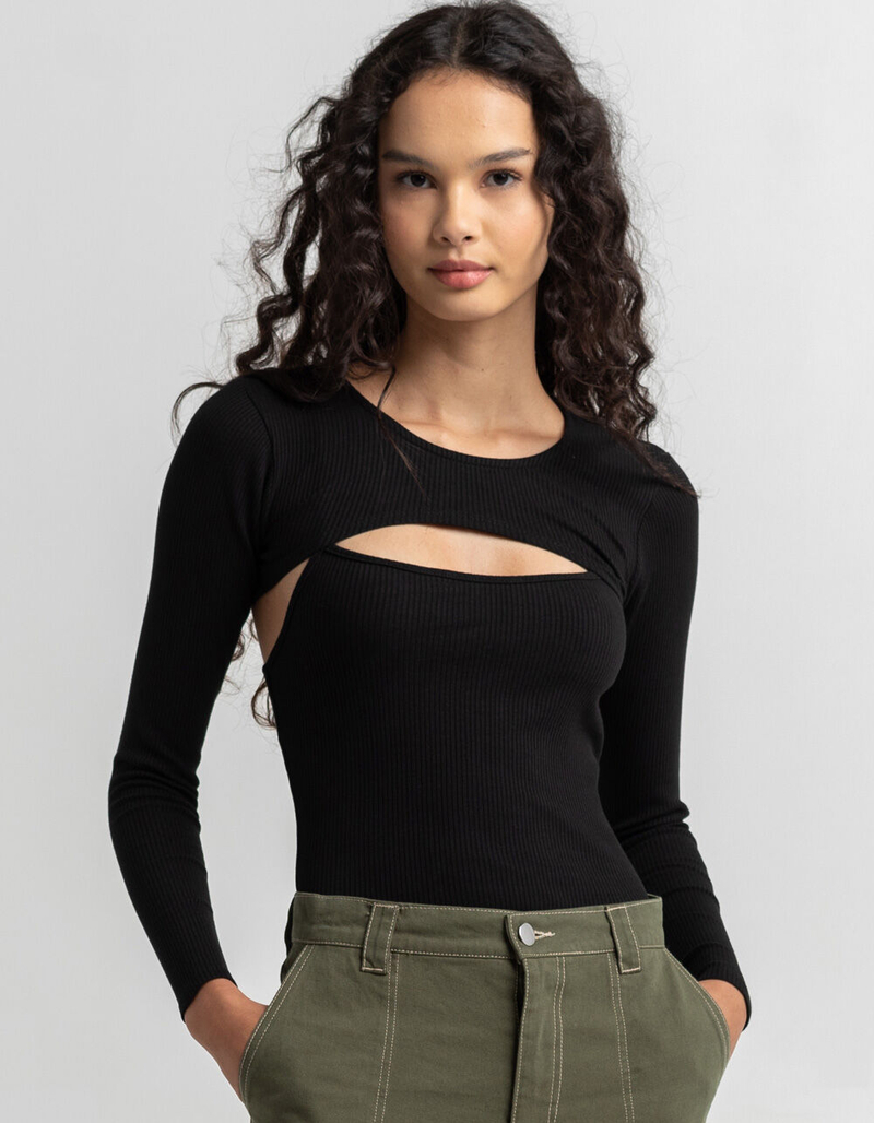 FULL TILT Bodysuit Shrug Set image number 0