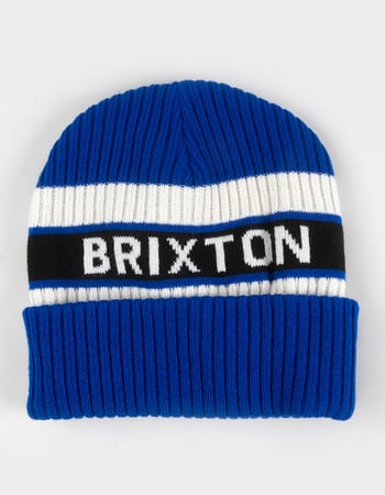 BRIXTON Rainier Striped Beanie Alternative Image