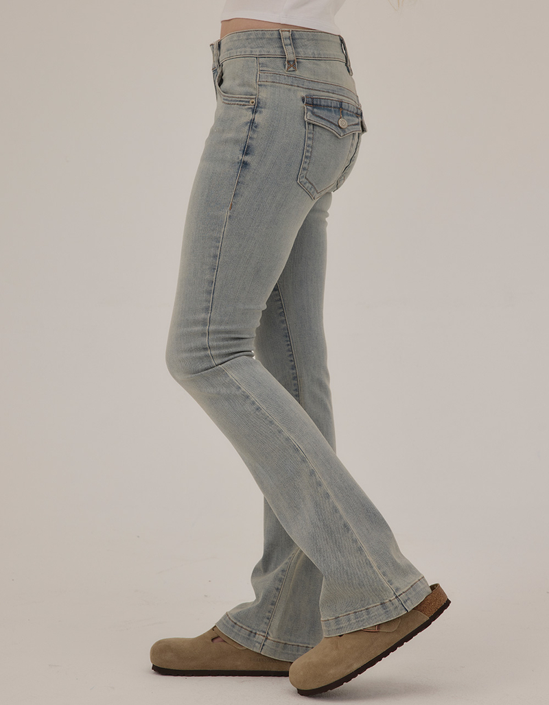 RSQ Womens Low Rise Bootcut Jeans image number 2