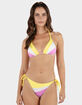 HURLEY Summer Block Tri Womens Bikini Top image number 1
