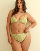 DIPPIN' DAISY'S Zen Knotted Triangle Bikini Top image number 8
