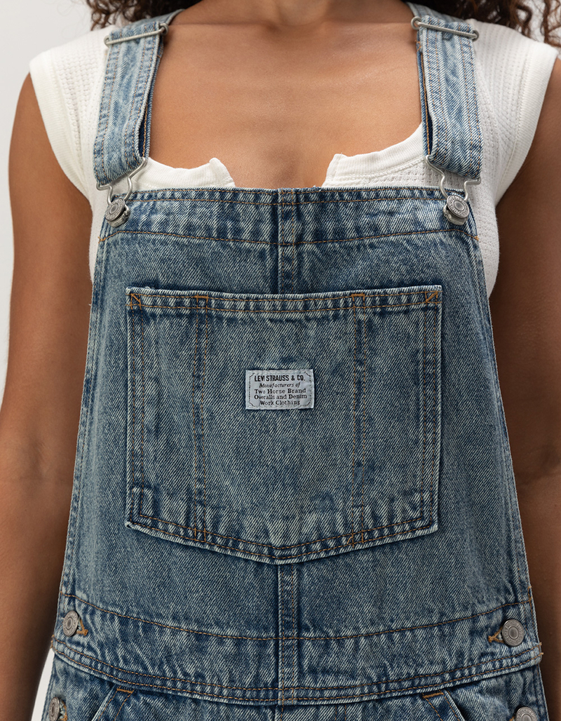 LEVI'S Premium Baggy Womens Overalls - Lasting Imprint image number 3