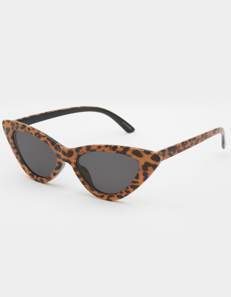 Leopard Cat Eye Sunglasses image number 0