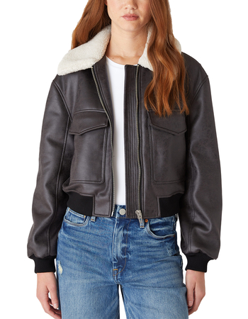 BLANK NYC Behind The Scenes Womens Bomber Primary Image
