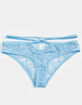 SKY & SPARROW Lace High Strap Cheeky Panties image number 1